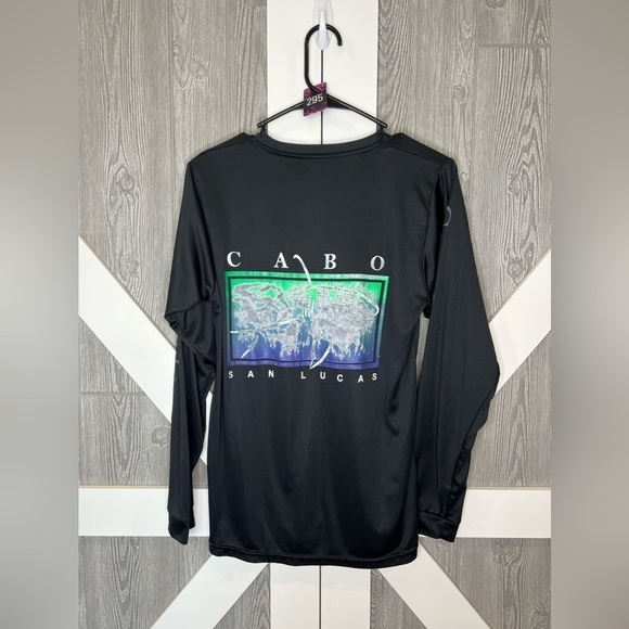295. Cabo San Lucas Crew Long Sleeve Shirt size small “CH” in Spanish - Picture 5 of 6